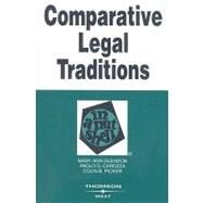 Comparative Legal Traditions in a Nutshell by Glendon, Mary Ann; Carozza, Paolo G.; Picker, Colin B., 9780314184283