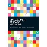 Management Research Methods by Phyllis Tharenou , Ross Donohue , Brian  Cooper, 9780521694285