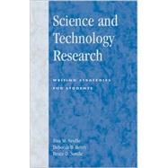 Science and Technology Research Writing Strategies for Students by Neville, Tina; Henry, Deborah; Neville, Bruce, 9780810844285