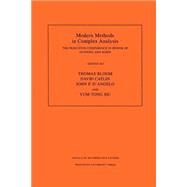 Modern Methods in Complex Analysis by Bloom, Thomas; Catlin, David; D'Angelo, John P.; Siu, Yum-Tong, 9780691044286
