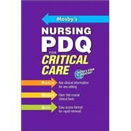 Mosby's Nursing PDQ for Critical Care by Stillwell, 9780323034289