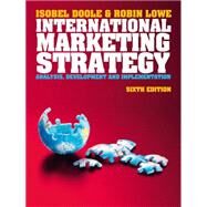 International Marketing Strategy (with CourseMate & eBook Access Card) by Doole, Isobel; Lowe, Robin, 9781408064290