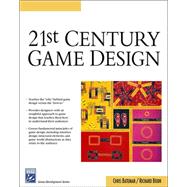 21st Century Game Design by Bateman, Chris; Boon, Richard, 9781584504290