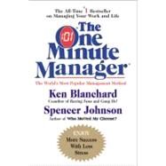 The One Minute Manager by Blanchard, Ken, 9780688014292