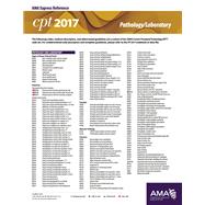 CPT 2017 Express Reference Coding Card Pathology/Laboratory by American Medical Association, 9781622024292