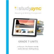 StudySync Grade 7, Reading and Writing Companion Units 1-4 by StudySync, 9781942764298
