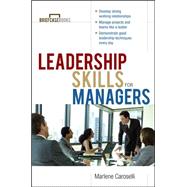 Leadership Skills for Managers by Caroselli, Marlene, 9780071364300