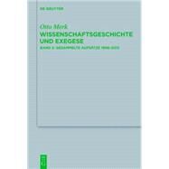 Wissenschaftsgeschichge Und Exegese by Merk, Otto; Gebauer, Roland, 9783110354300