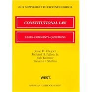 Choper, Fallon, Kamisar and Shiffrin's Constitutional Law, Cases, Comments and Questions, 11th, 2011 Supplement by Choper, Jesse H.; Fallon, Richard H., Jr.; Kamisar, Yale; Shiffrin, Steven H., 9780314274304