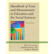 Handbook of Tests and Measurement in Education and the Social Sciences by Lester, Paula E.; Inman, Deborah; Bishop, Lloyd K., 9781610484305
