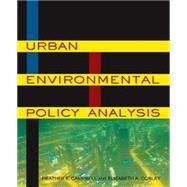 Urban Environmental Policy Analysis by Campbell; Heather E., 9780765624307