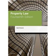Property Law by Richards, Mark, 9780192844309