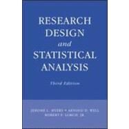 Research Design and Statistical Analysis: Third Edition by Lorch; Robert F., 9780805864311
