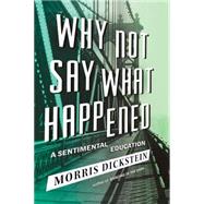 Why Not Say What Happened A Sentimental Education by Dickstein, Morris, 9780871404312
