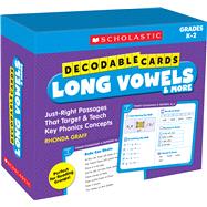 Decodable Cards: Long Vowels & More Just-Right Passages That Target & Teach Key Phonics Concepts by Graff, Rhonda, 9781338614312