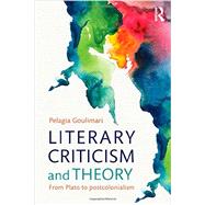 Literary Criticism and Theory: From Plato to Postcolonialism by Goulimari; Pelagia, 9780415544313