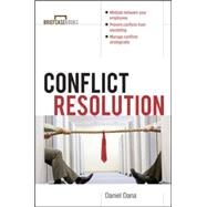 Conflict Resolution,Dana, Daniel,9780071364317