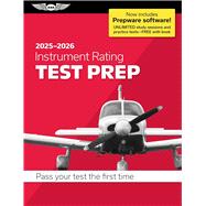 Instrument Rating Test Prep 2025-2026 by ASA Test Prep Board, 9781644254325