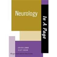 In A Page Neurology by Brillman, Jon; Kahan, Scott, 9781405104326