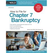 How to File for Chapter 7 Bankruptcy by O'neill, Cara; Renauer Albin, 9781413324327