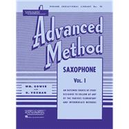 Rubank Advanced Method - Saxophone Vol. 1 by Unknown, 9781423444329