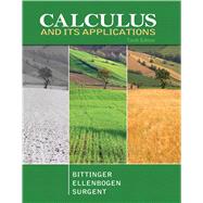 Calculus and Its Applications by Bittinger, Marvin L.; Ellenbogen, David J.; Surgent, Scott J., 9780321694331