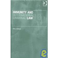 Immunity And International Criminal Law by Simbeye,Yitiha, 9780754624332