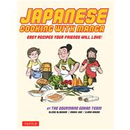 Japanese Cooking With Manga by Aldeguer, Alexis; San, Maiko; Mauro, Ilaria, 9784805314333