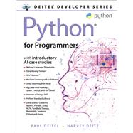 Python for Programmers by Deitel, Paul J.; Deitel, Harvey, 9780135224335