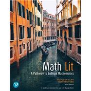 Math Lit by Kathleen Almy; Heather Foes, 9780136824343