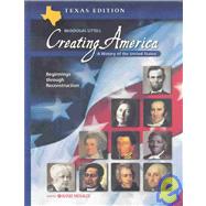 Creating America by Garcia, Jesus; Ogle, Donna; Risinger, C. Frederick; Stevos, Joyce; Jordan, Winthrop D., 9780618184347