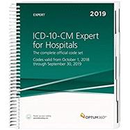ICD-10-CM Expert for Hospitals 2019 by Optum360, 9781622544349