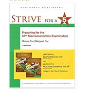 Strive for a 5: Preparing for the AP Macroeconomics Exam by Ray, Margaret; Anderson, David A., 9781319114350
