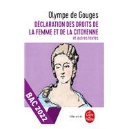 Dclaration des droits de la femme et de la citoyenne BAC 2023 by Olympe de Gouges, 9782253104353