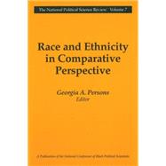 Race and Ethnicity in Comparative Perspective by Persons,Georgia A., 9780765804358