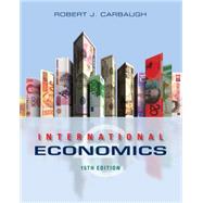 International Economics by Carbaugh, 9781285854359