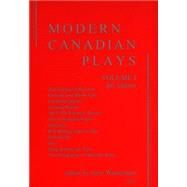 Modern Canadian Plays by Wasserman, Jerry, 9780889224360