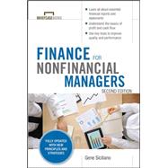 Finance for Nonfinancial Managers, Second Edition (Briefcase Books Series) by Siciliano, Gene, 9780071824361