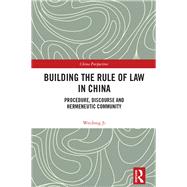 Building the Rule of Law in China by Ji, Weidong, 9780367534363