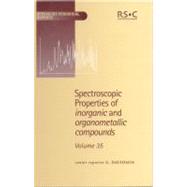 Spectroscopic Properties of Inorganic and Organometallic Compounds by Davidson, G.; Mann, Brian E. (CON); Dillon, Keith B. (CON); Rankin, David W. H. (CON), 9780854044368