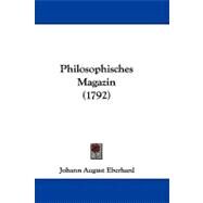 Philosophisches Magazin by Eberhard, Johann August, 9781104454371