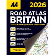 AA Road Atlas Britain 2026 Spiral by Publishing, AA, 9780749584375