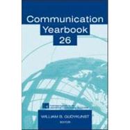 Communication Yearbook 26 by Gudykunst; William B., 9780805844375