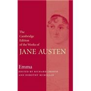 Emma by Jane Austen , Edited by Richard Cronin , Dorothy McMillan, 9780521824378