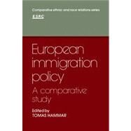 European Immigration Policy: A Comparative Study by Tomas Hammar, 9780521124379