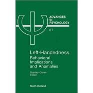 Left-Handedness by Coren Stanley Ed, 9780444884381