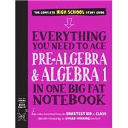 Everything You Need to Ace Pre-Algebra and Algebra I in One Big Fat Notebook by Wang, Jason, 9781523504381