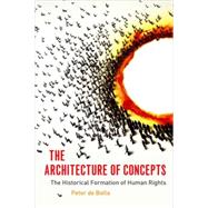 The Architecture of Concepts The Historical Formation of Human Rights by De Bolla, Peter, 9780823254392