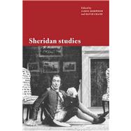 Sheridan Studies by Edited by James Morwood , David Crane, 9780521034395