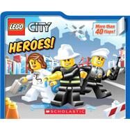 Heroes! (LEGO City: Lift-the-Flap Board Book) Lift-the-Flap Board Book by Cohen, Alana; White, David A.; White, David; White, Dave, 9780545274395